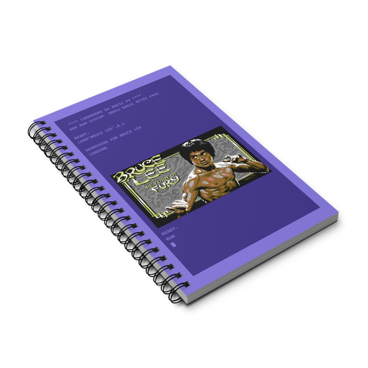 Bruce Lee: Return of Fury - Notitieboek Printify