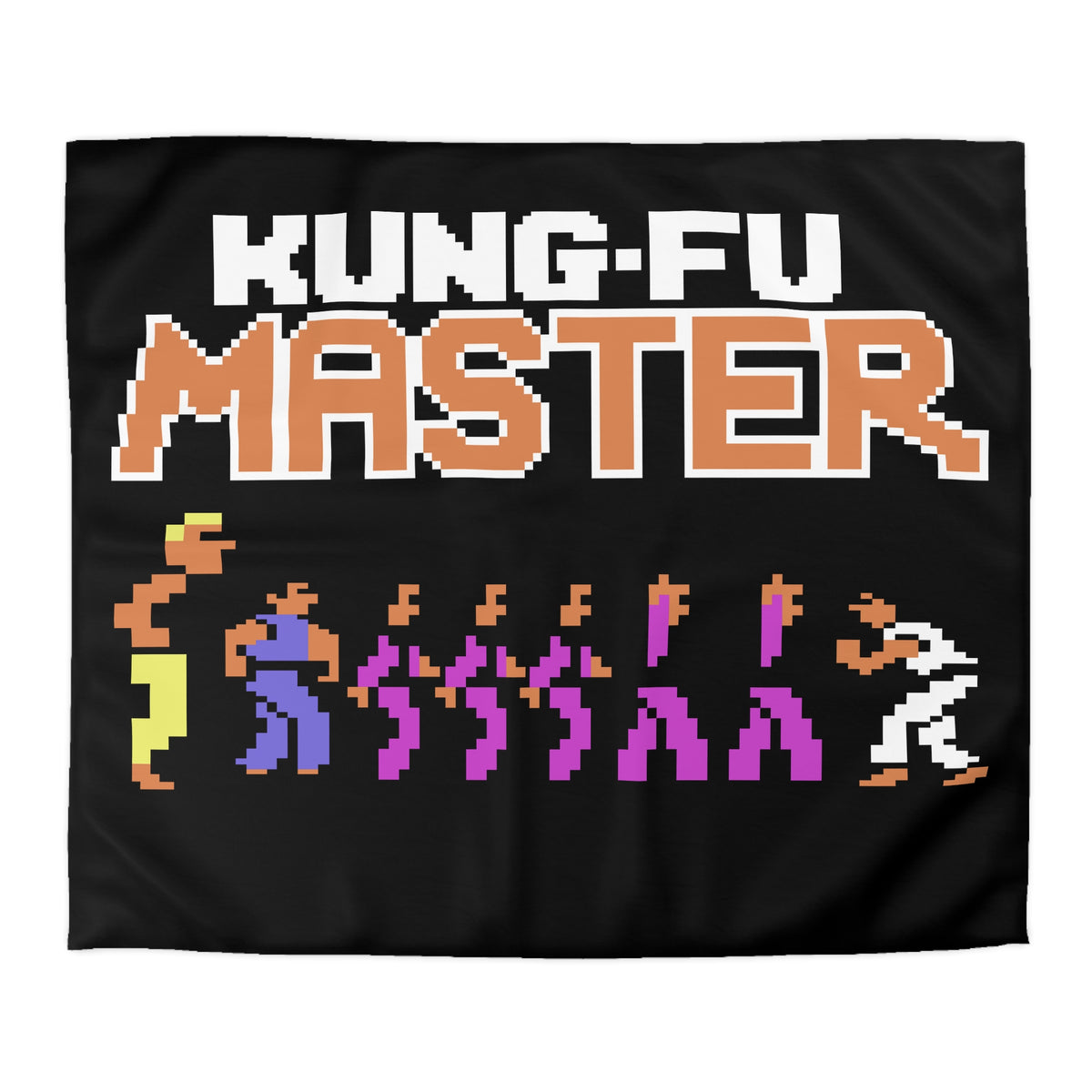 Kung-Fu Master - Dekbedovertrek Printify
