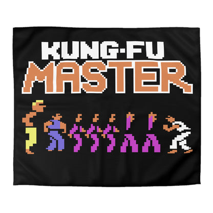 Kung-Fu Master - Dekbedovertrek Printify