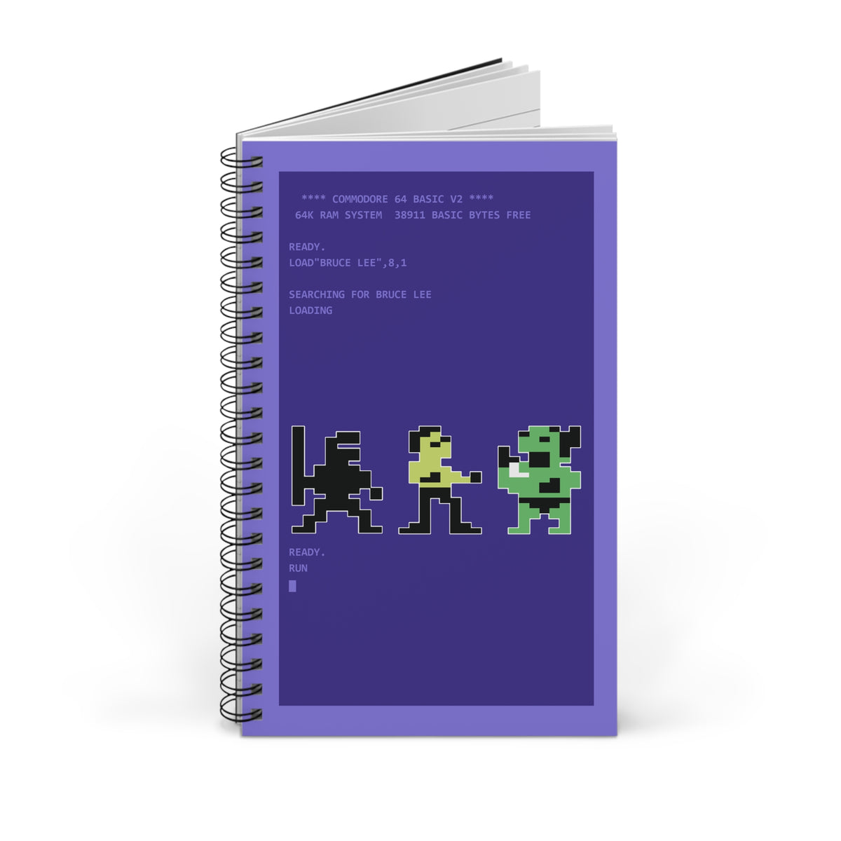 Bruce Lee Characters - Notitieboek Printify