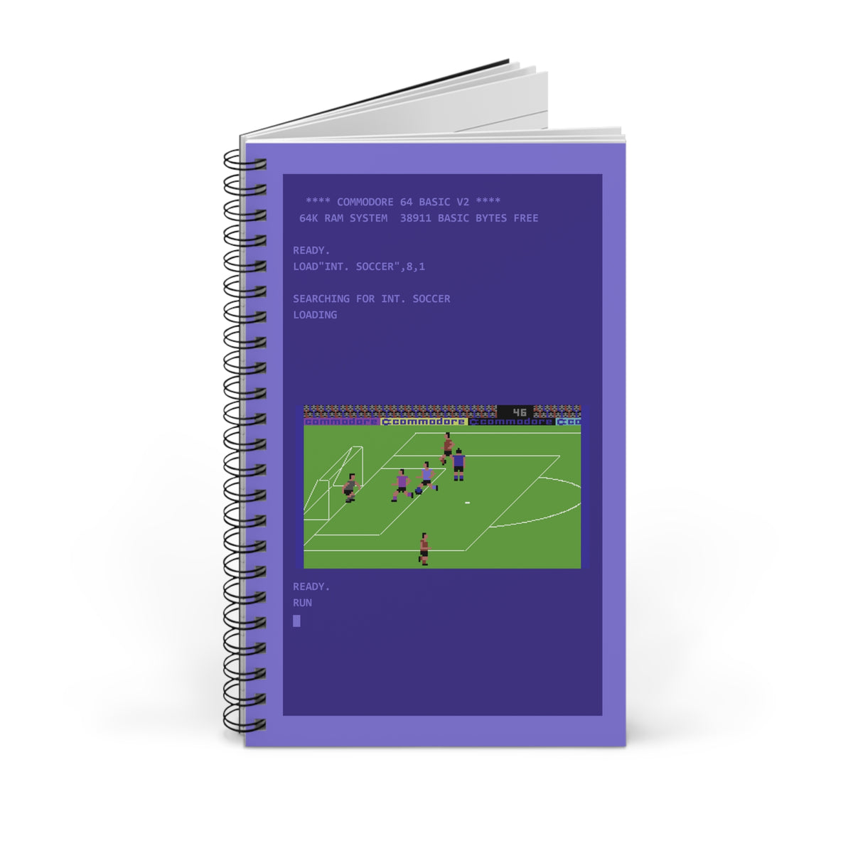 International Soccer - Notitieboek Printify