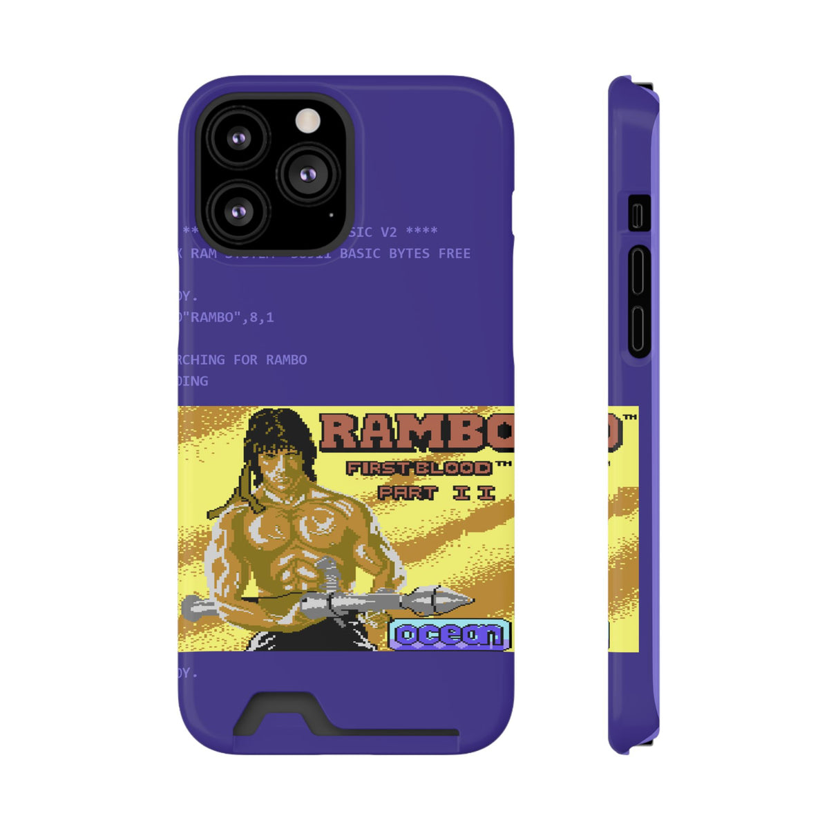Rambo: First Blood Part II - Telefoonhoesje Printify
