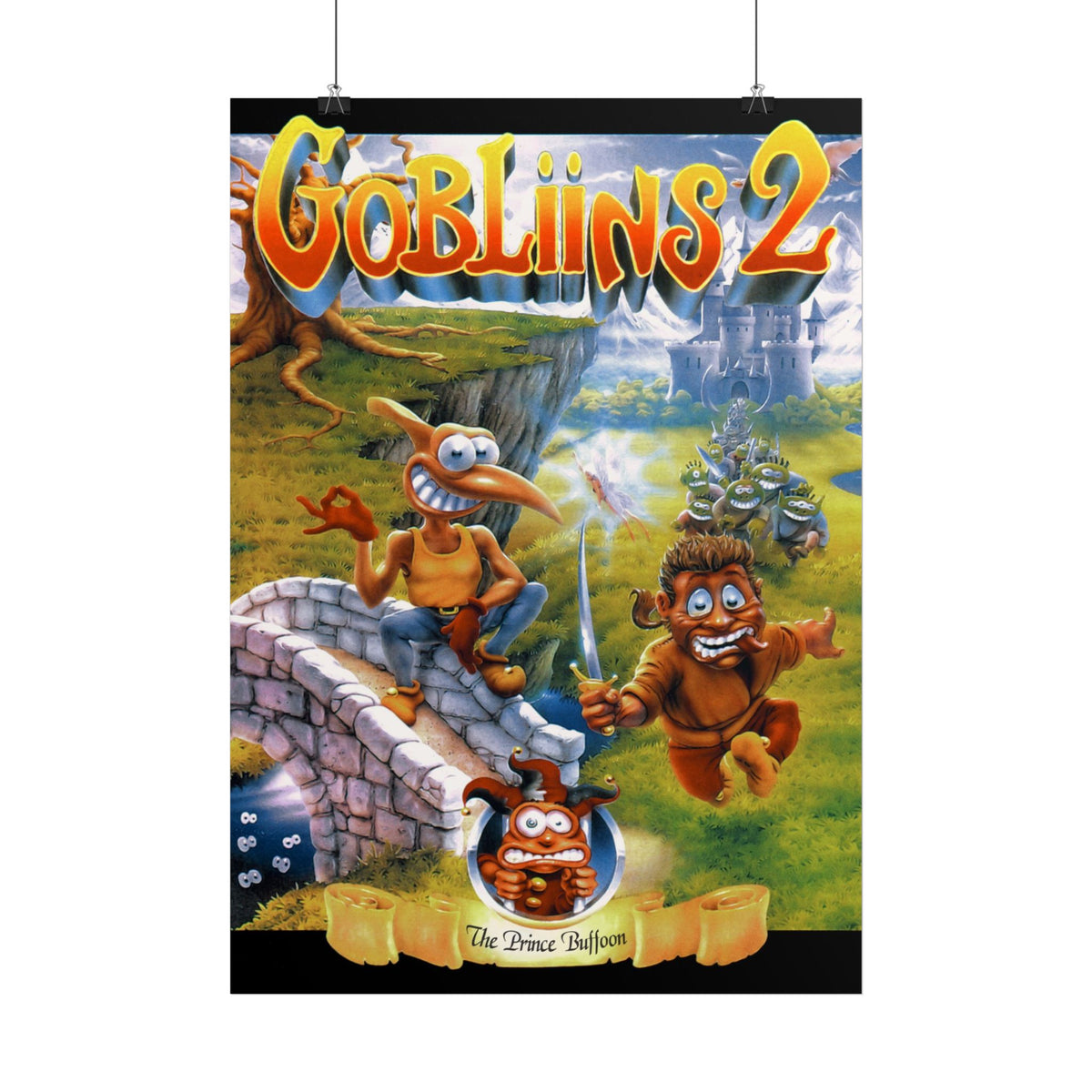 Gobliins 2: The Prince Buffoon - Poster Printify