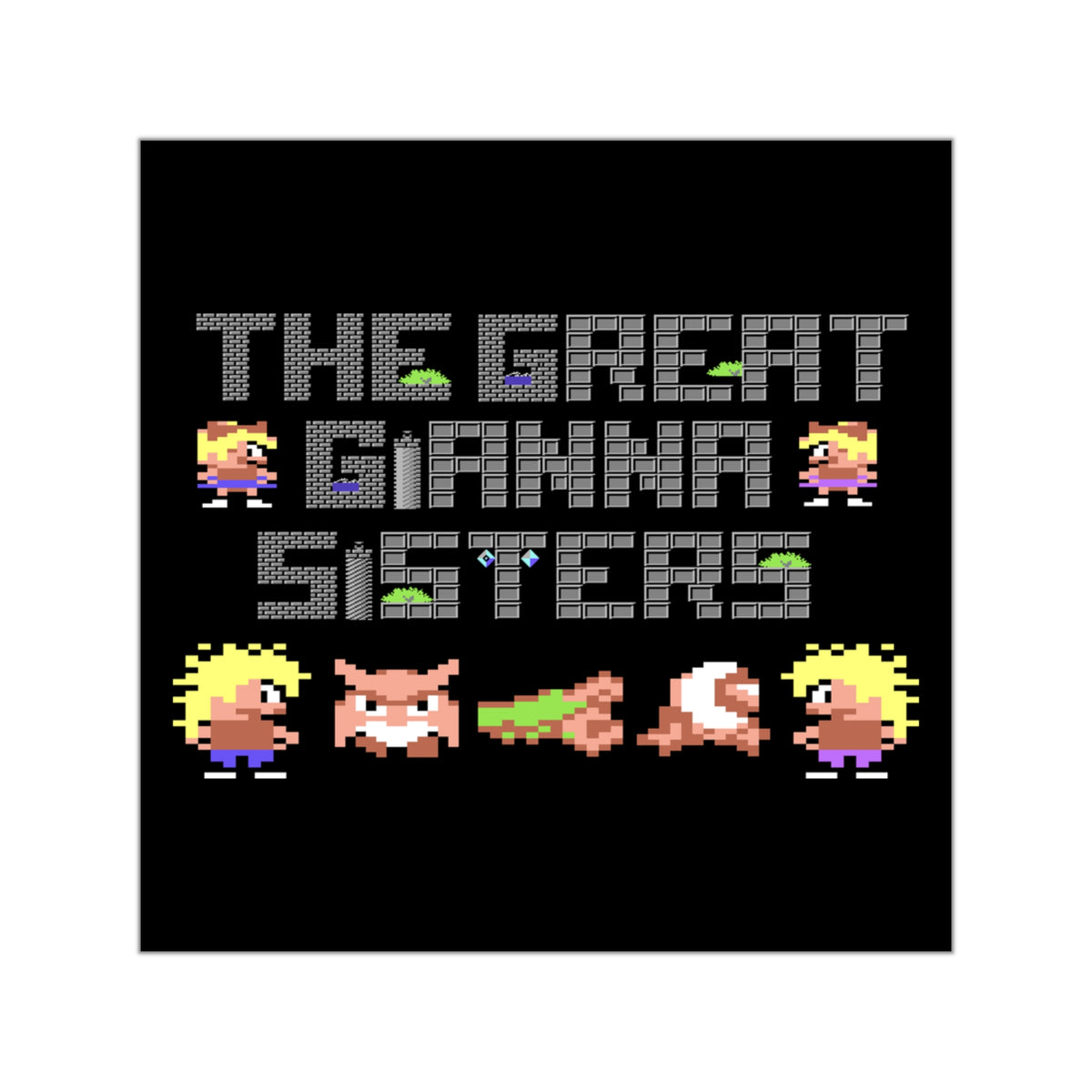 The Great Giana Sisters - Sticker Printify