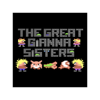 The Great Giana Sisters - Sticker Printify