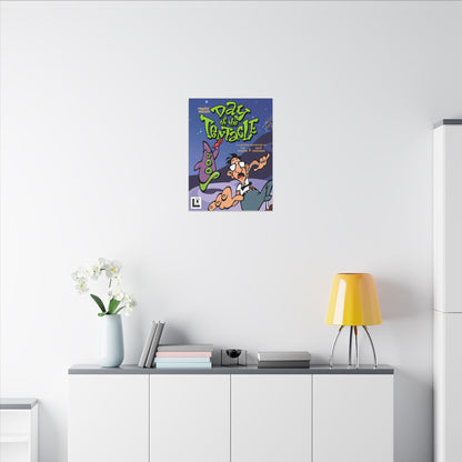 Day of the Tentacle - Remastered Cover Art - Canvas Printify