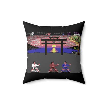 International Karate + Spun Polyester Square Pillow 