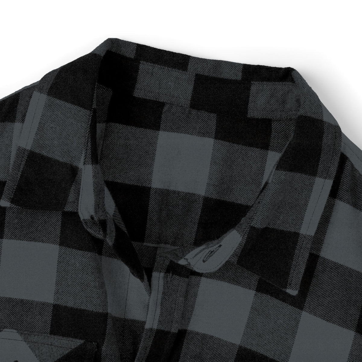 The Last Ninja Logo - Flanellen Overhemd Printify