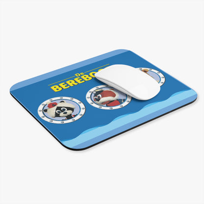 Bear Boat Mouse Pad