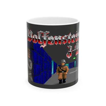 Wolfenstein Retro Gamer Ceramic Mug
