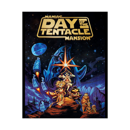 Day of the Tentacle Poster Star Wars