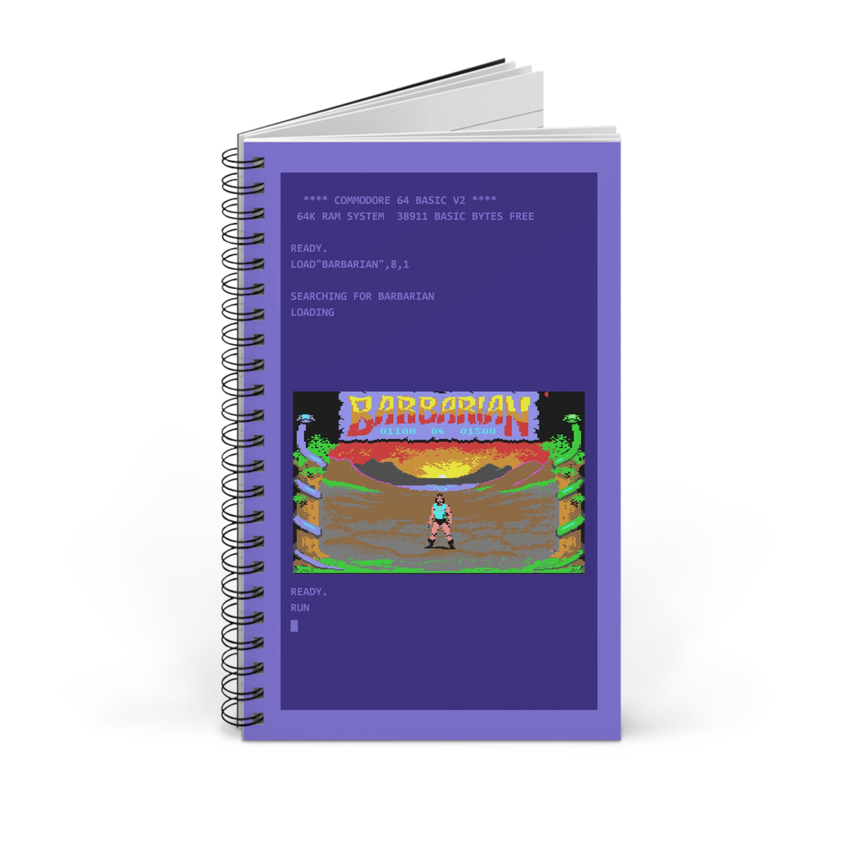 Barbarian - Notitieboek Printify