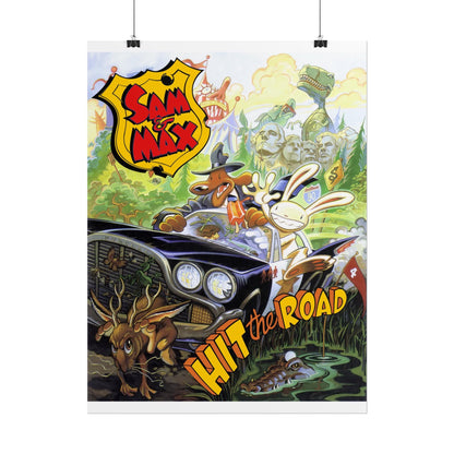 Sam & Max Rolled Posters Printify