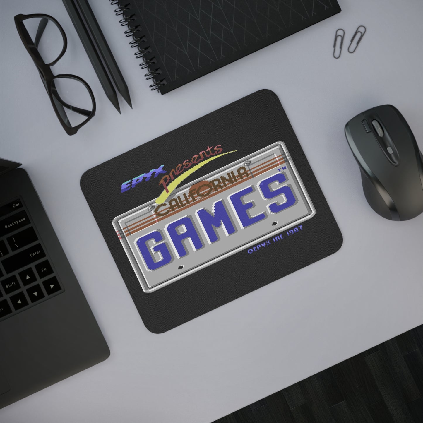 California Games Desk Mouse Pad