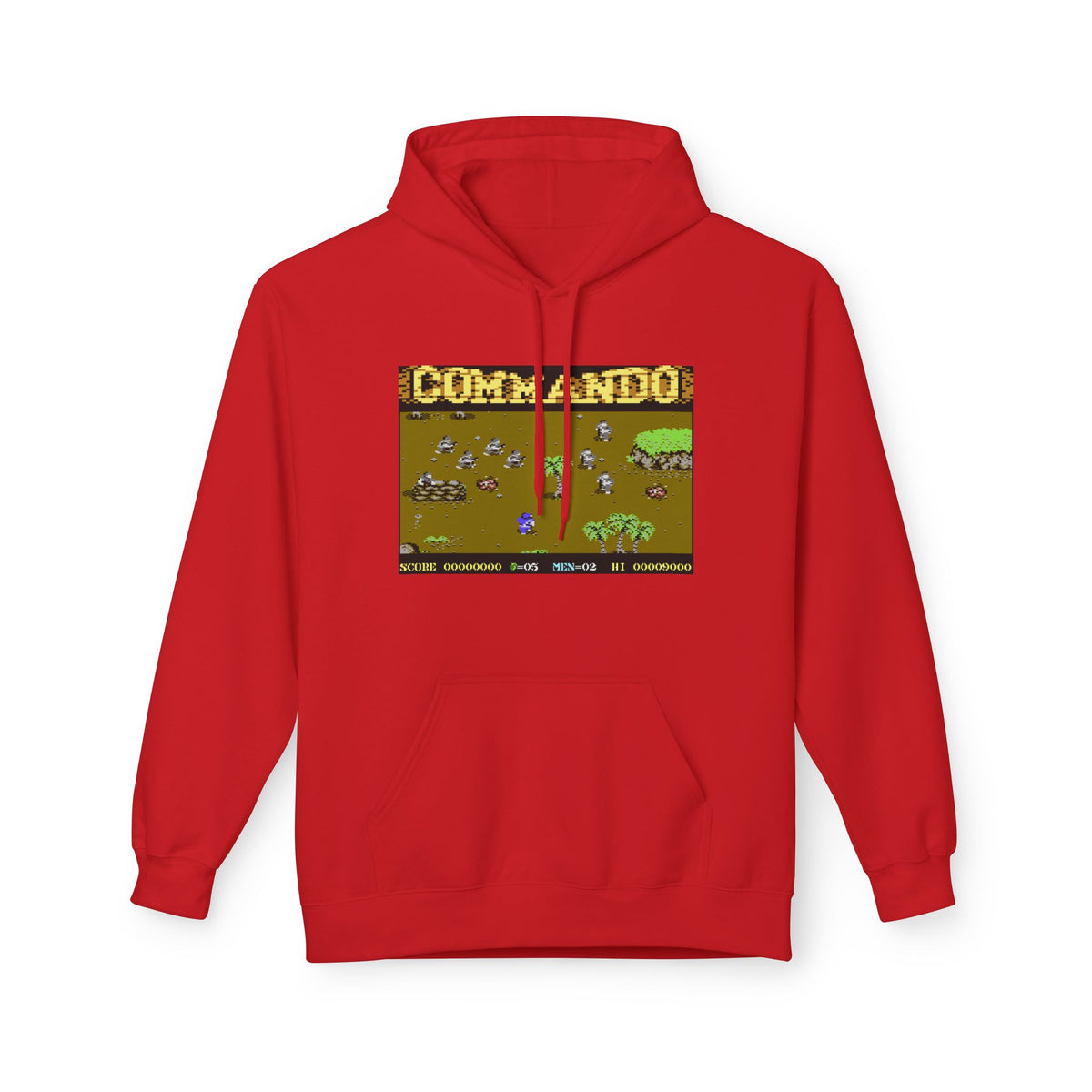 Commando - Hoodie Printify