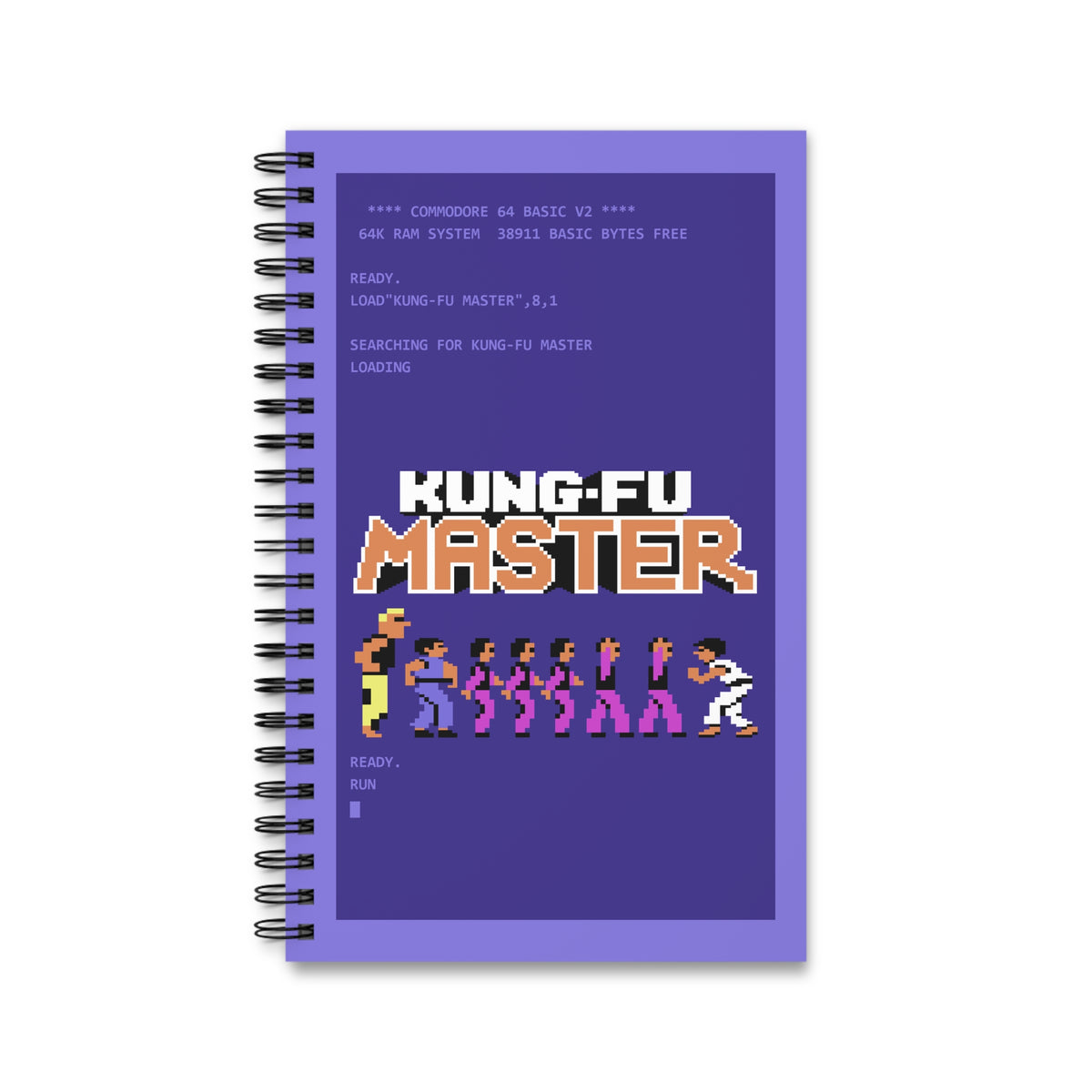 Kung-Fu Master - Notitieboek Printify