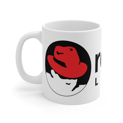 Redhat Linux Ceramic Mug (EU) Printify