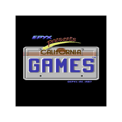 California Games - Sticker Printify