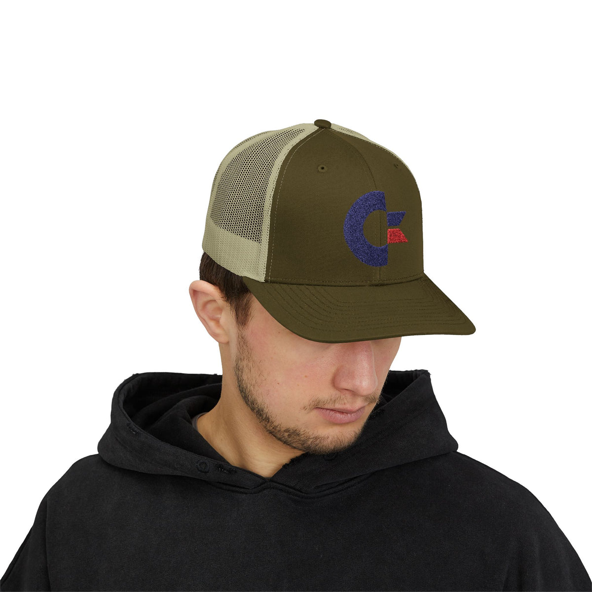 Commodore Logo - Snapback Truckerpet Printify