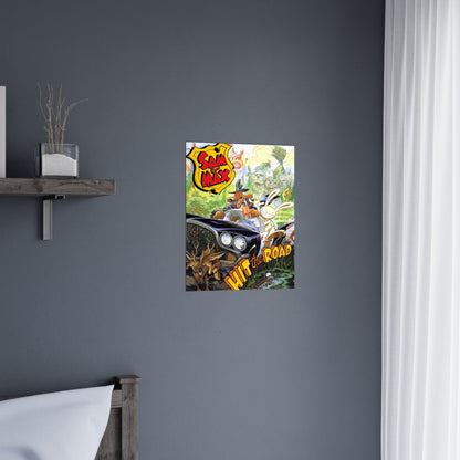 Sam and Max Premium Matte Posters Printify