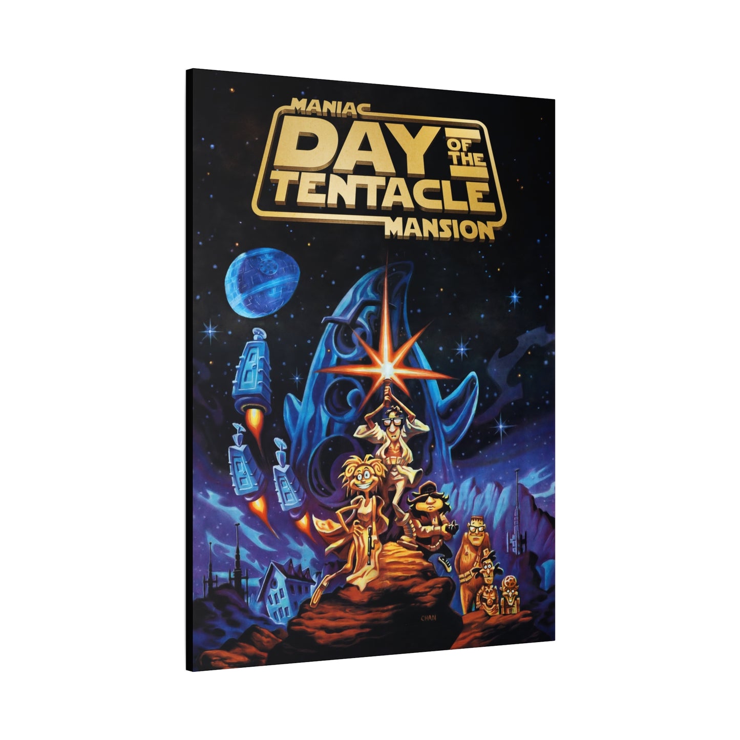 Day of the Tentacle Canvas Star Wars