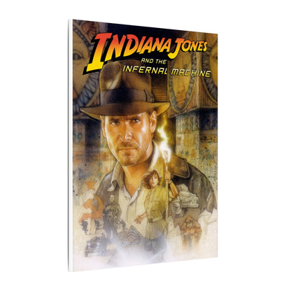 Indiana Jones and the Infernal Machine (logo boven) - Canvas Printify
