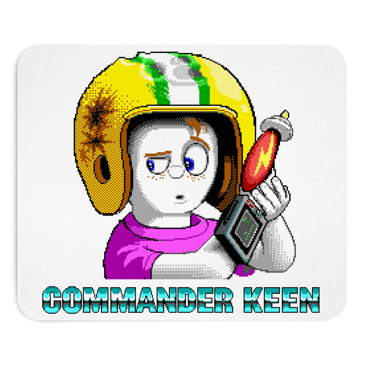 Commander Keen - Muismat Printify