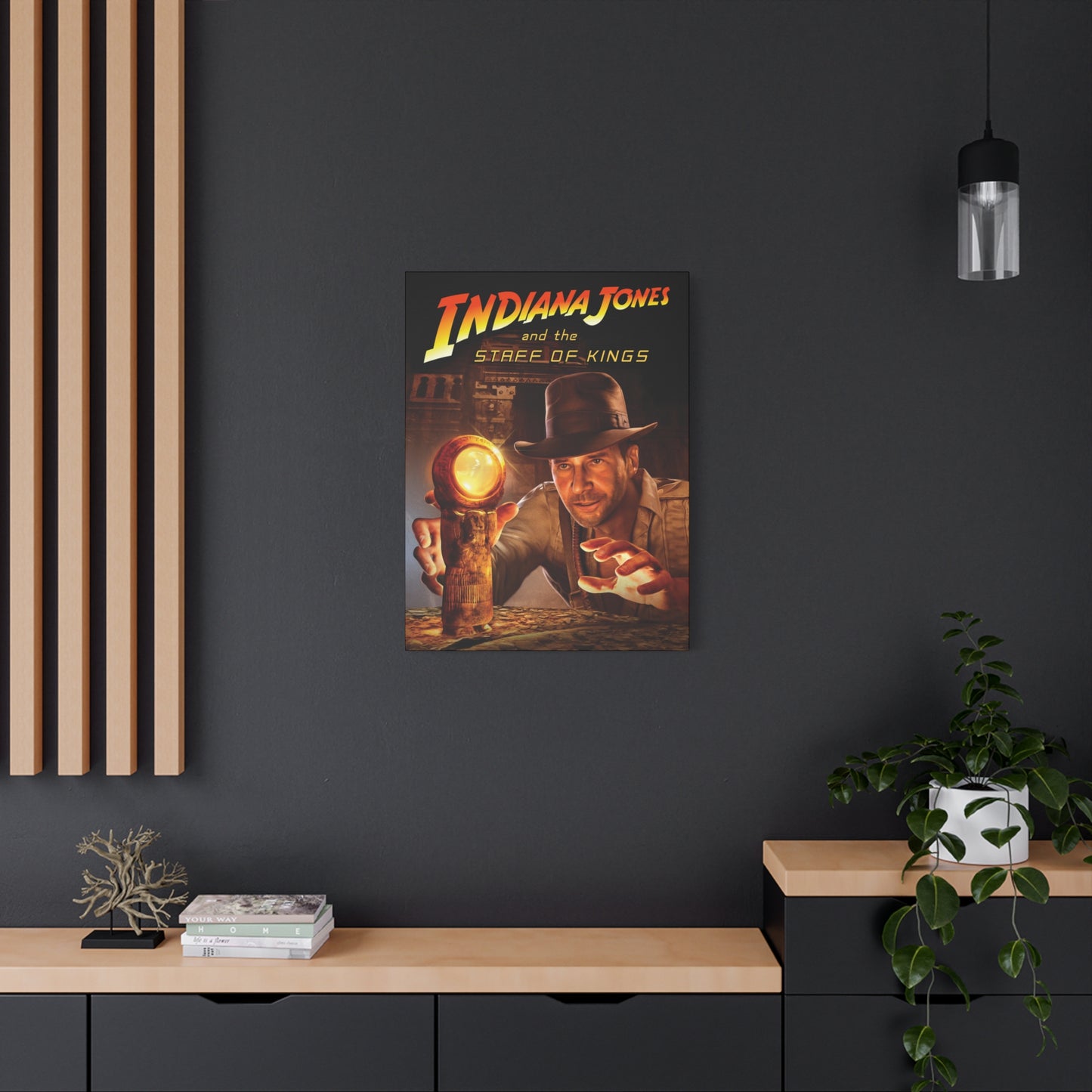 Indiana Jones Staff of Kings Canvas