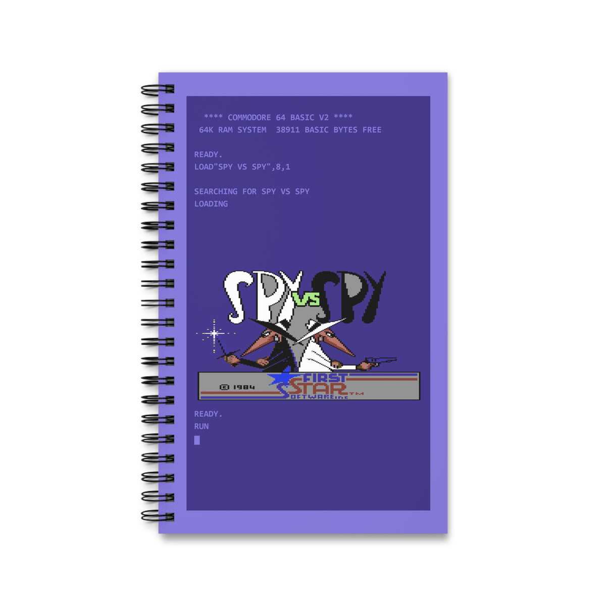 Spy vs Spy - Notitieboek Printify