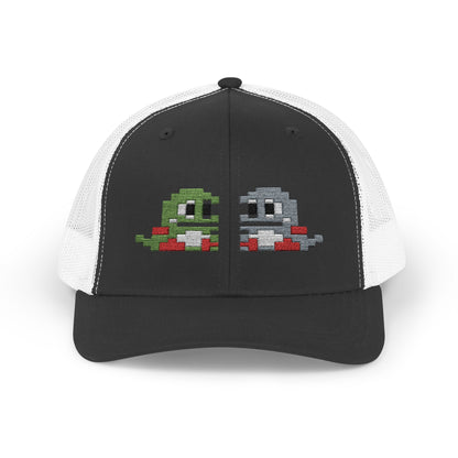 Bubble Bobble - Snapback Truckerpet Printify