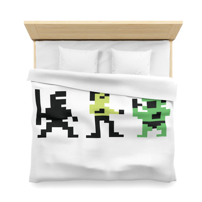 Bruce Lee Characters - Dekbedovertrek Printify