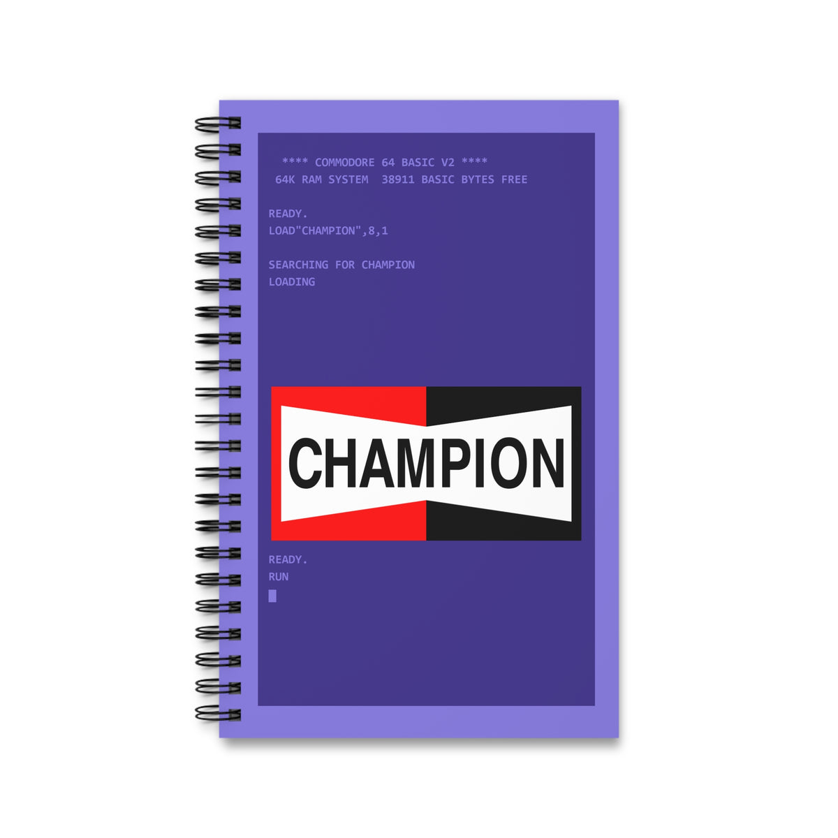 Champion - Notitieboek Printify