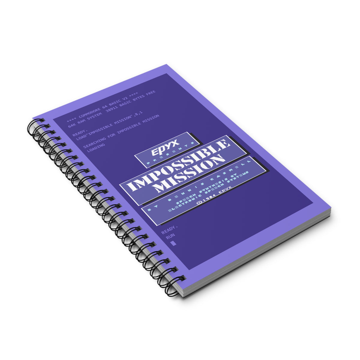 Impossible Mission Title - Notitieboek Printify