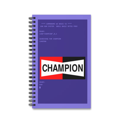 Champion - Notitieboek Printify