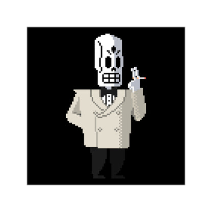 Grim Fandango - Sticker Printify
