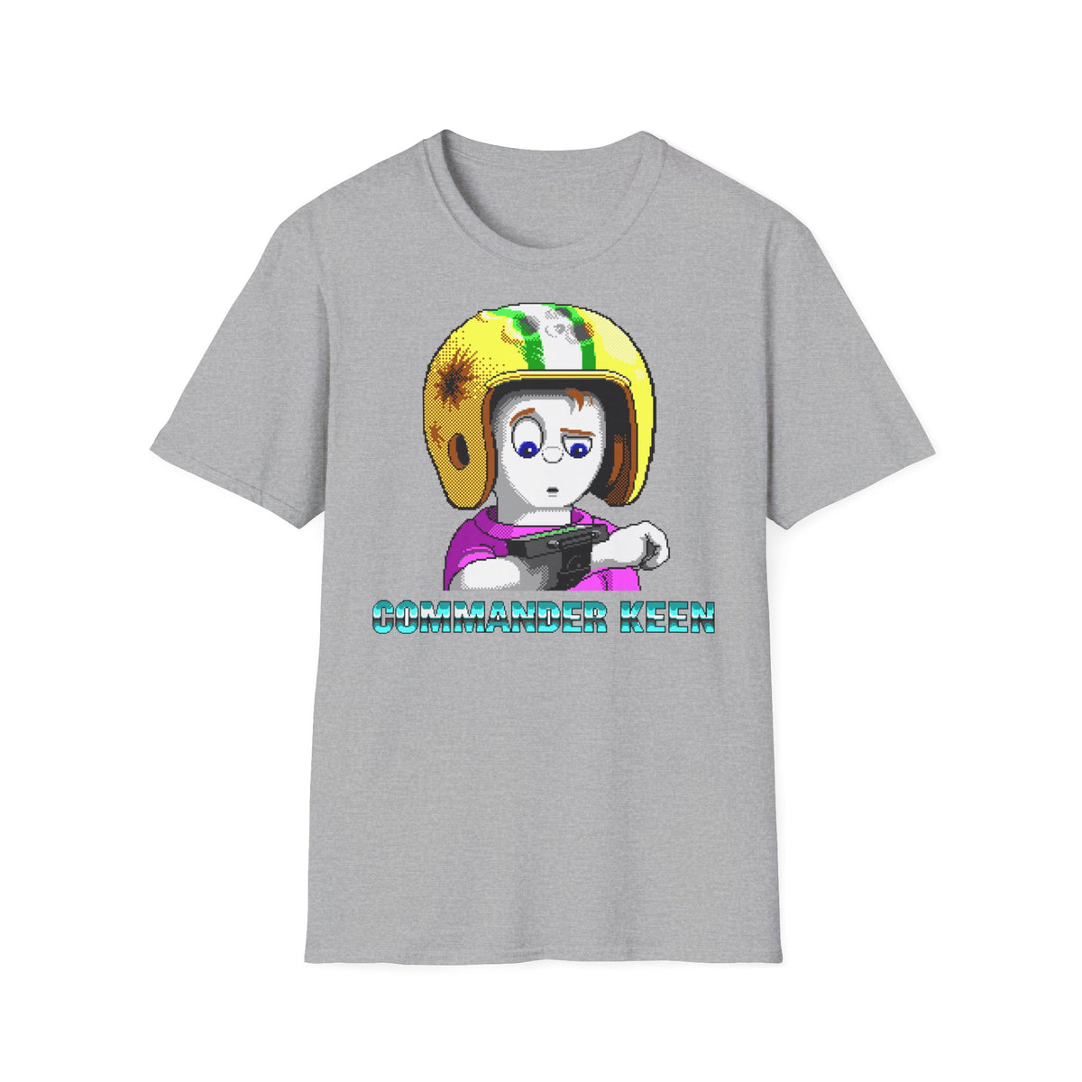 Commander Keen (Neural Stunner) - T-shirt Printify