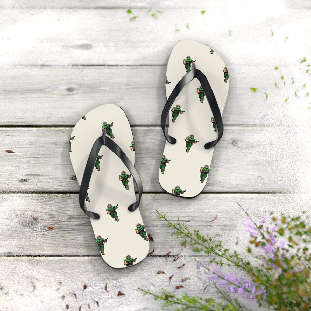 Doom - Slippers Printify