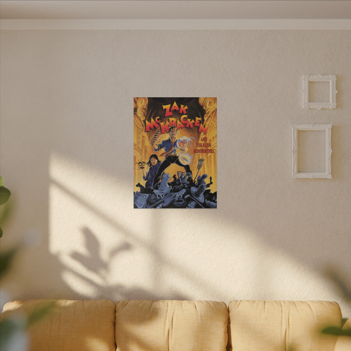 Zak McKracken and the Alien Mindbenders - Canvas Printify