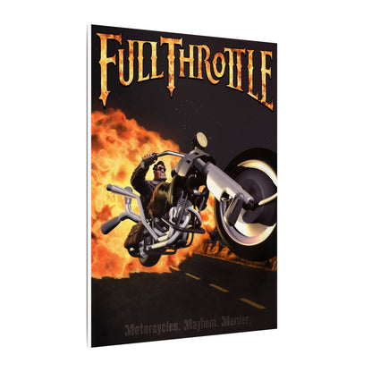 Full Throttle (met tagline) - Canvas Printify