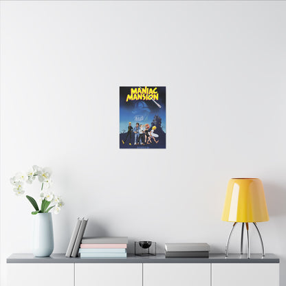 Maniac Mansion (Lucasfilm Games-logo) - Canvas Printify