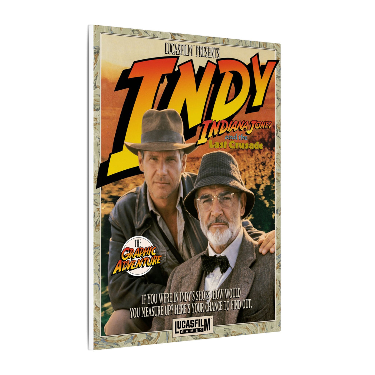 Indiana Jones and the Last Crusade: The Graphic Adventure - Canvas Printify