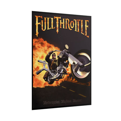 Full Throttle Rolled Posters Printify