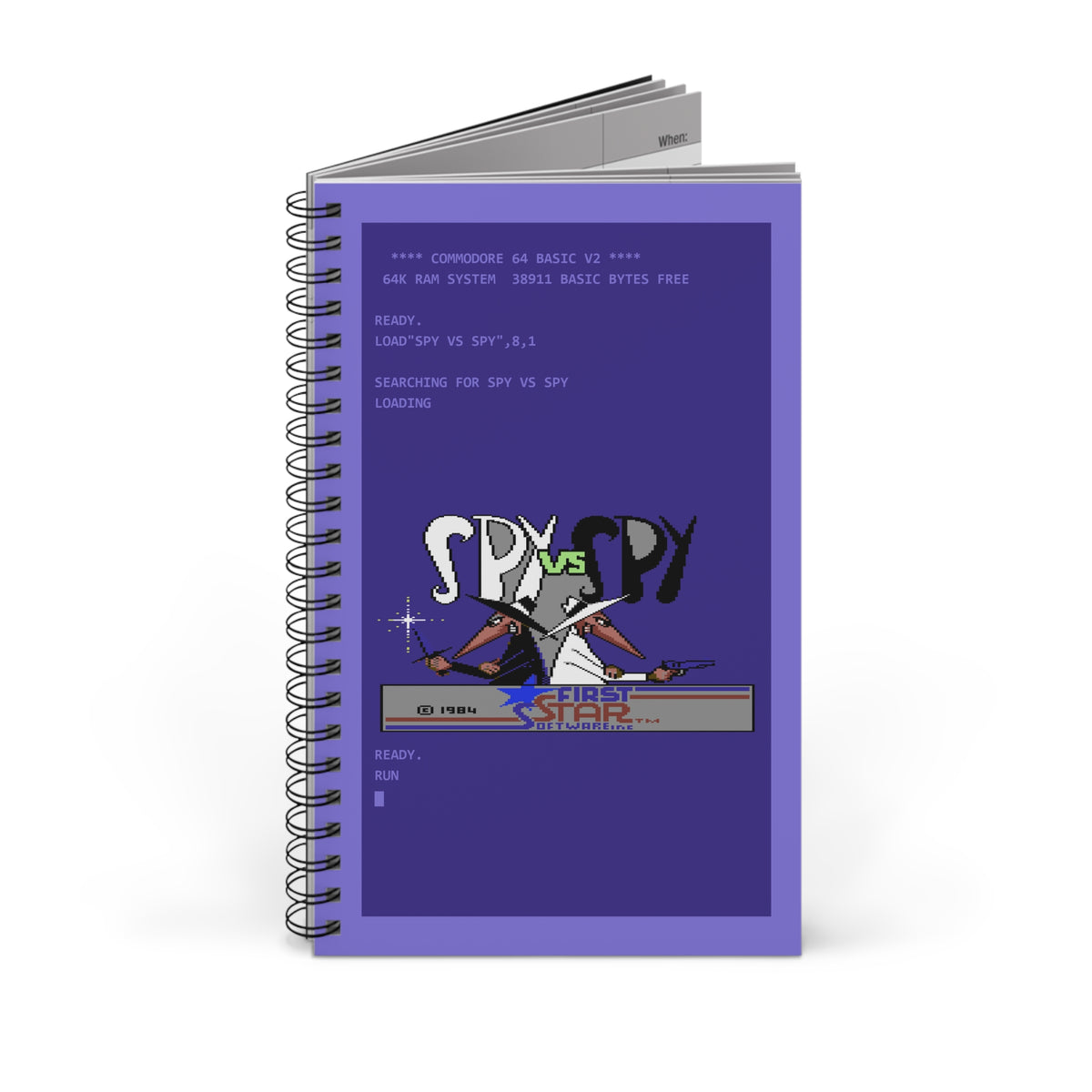 Spy vs Spy - Notitieboek Printify