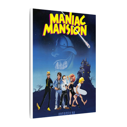 Maniac Mansion (Lucasfilm Games-logo) - Canvas Printify