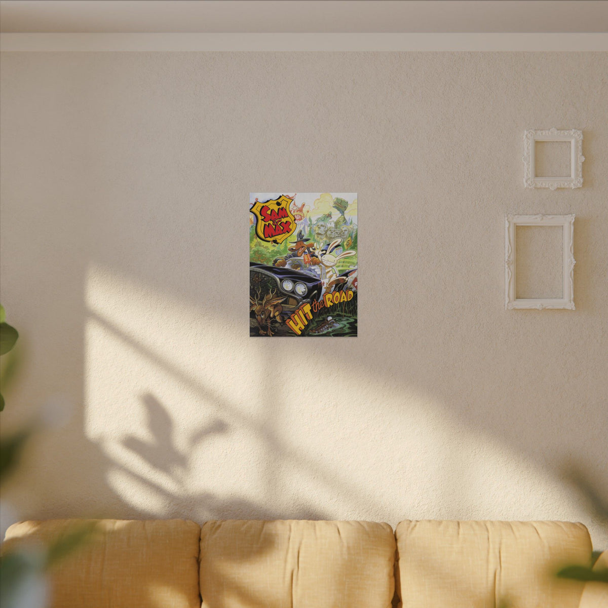 Sam & Max Hit the Road - Canvas Printify