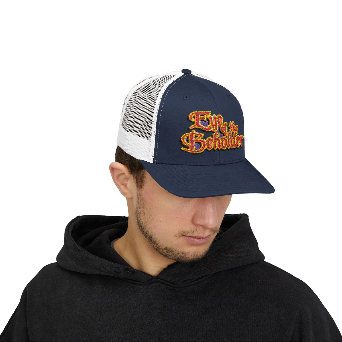Eye of the Beholder - Snapback Truckerpet Printify