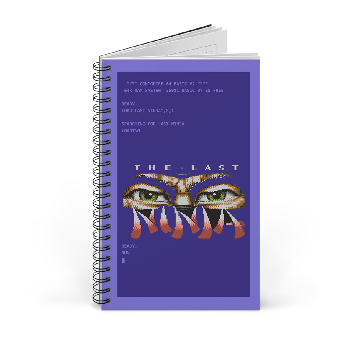The Last Ninja Logo - Notitieboek Printify