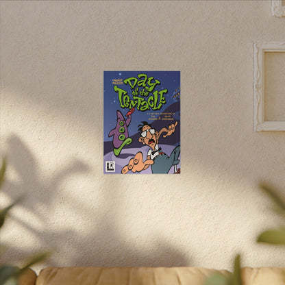 Day of the Tentacle - Remastered Cover Art - Canvas Printify