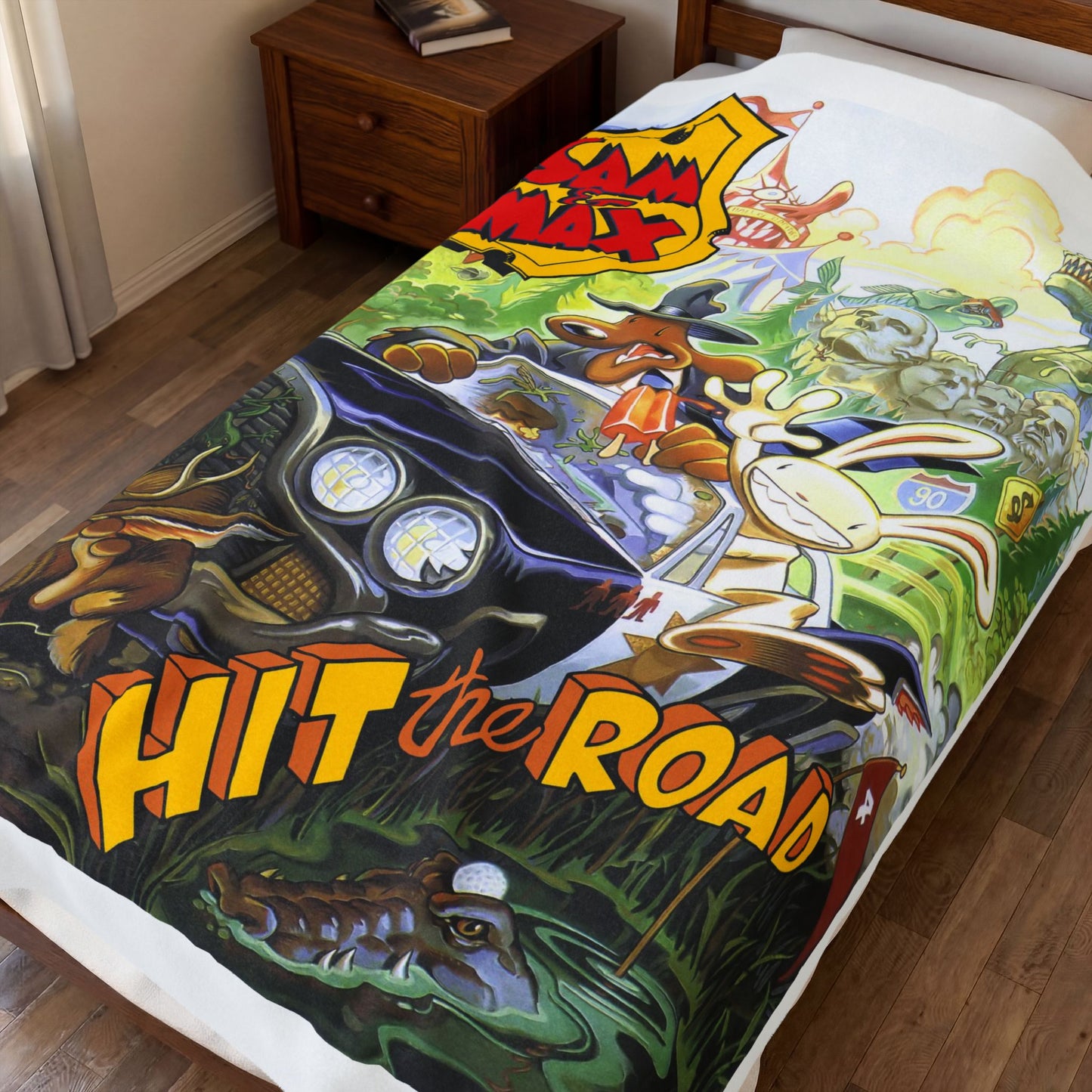 Sam & Max 'Hit the Road' Plush Blanket
