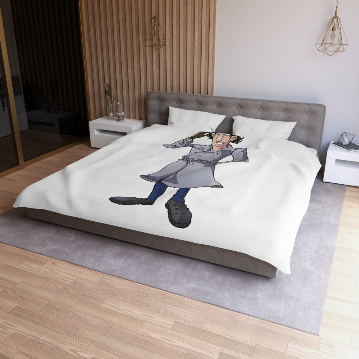 Inspector Gadget - Dekbedovertrek Printify